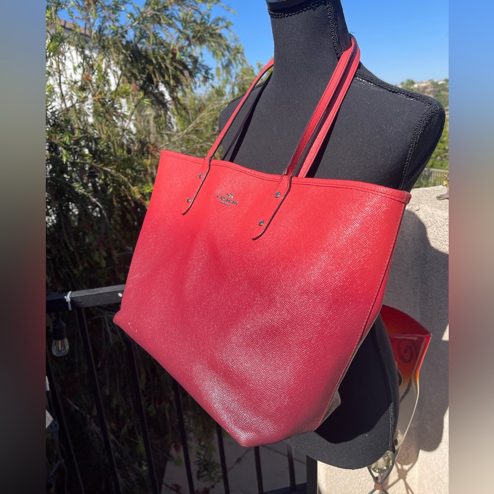 Coach brand ombré tote bag
